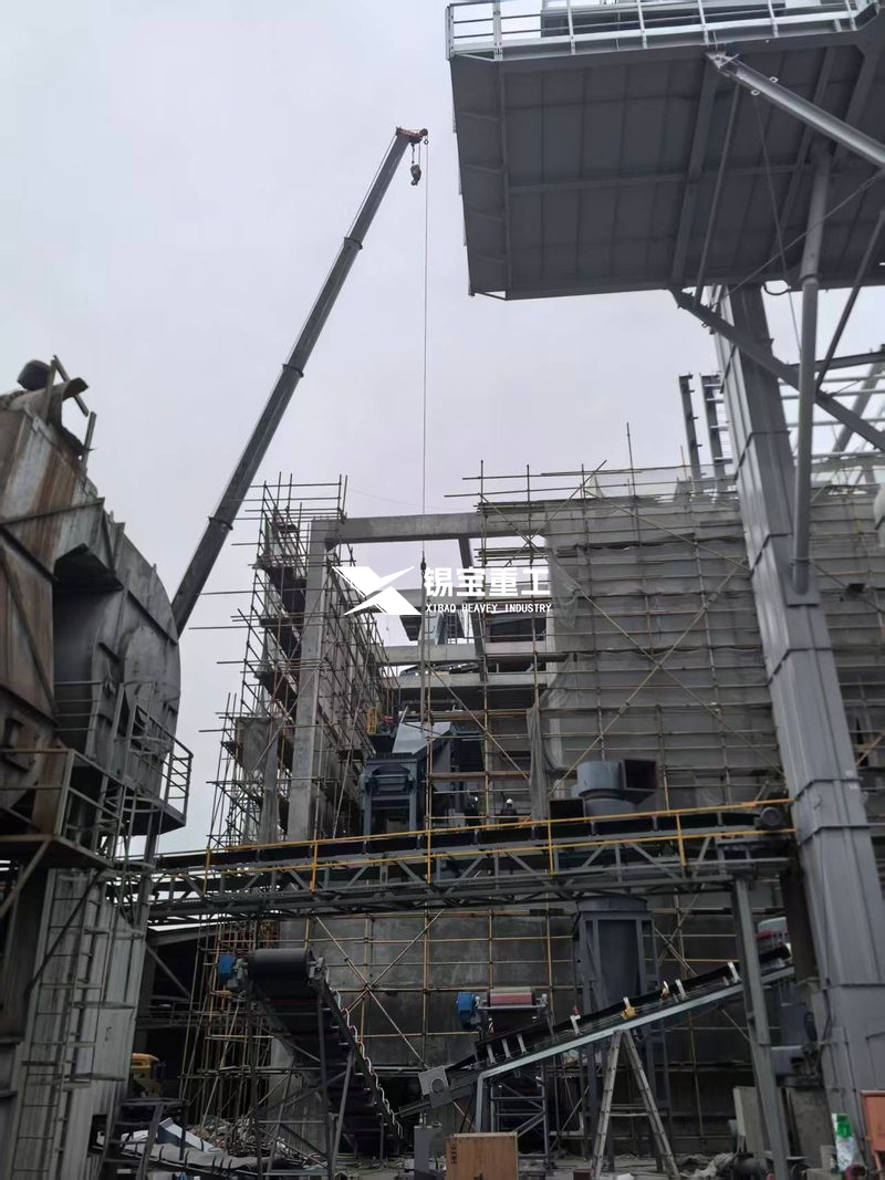 上海嘉定現場（搭配日工一體機，帶自動布料系統）